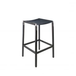 FYRN Bartlett - Charcoal Black, Matte Silver, SN Leather, Seat Only, Night