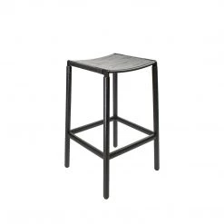 FYRN Bartlett Backless Bar Stool Charcoal Black SEATING