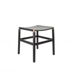 FYRN Shorty Backless Standard Chair Charcoal Black