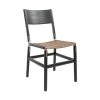FYRN SEATING Mariposa - Charcoal Black, Copper Bronze, PVT Leather, Seat Only, Sand