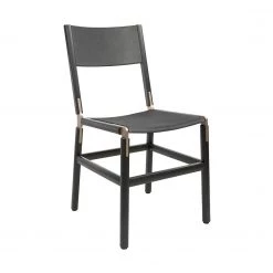 FYRN Mariposa - Charcoal Black, Copper Bronze, SN Leather, Seat And Back, Lava SEATING