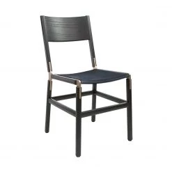 FYRN Mariposa - Charcoal Black, Copper Bronze, PVT Leather, Seat Only, Night