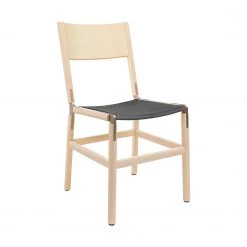 FYRN SEATING Mariposa - Maple, Copper Bronze, SN Leather, Seat Only, Lava