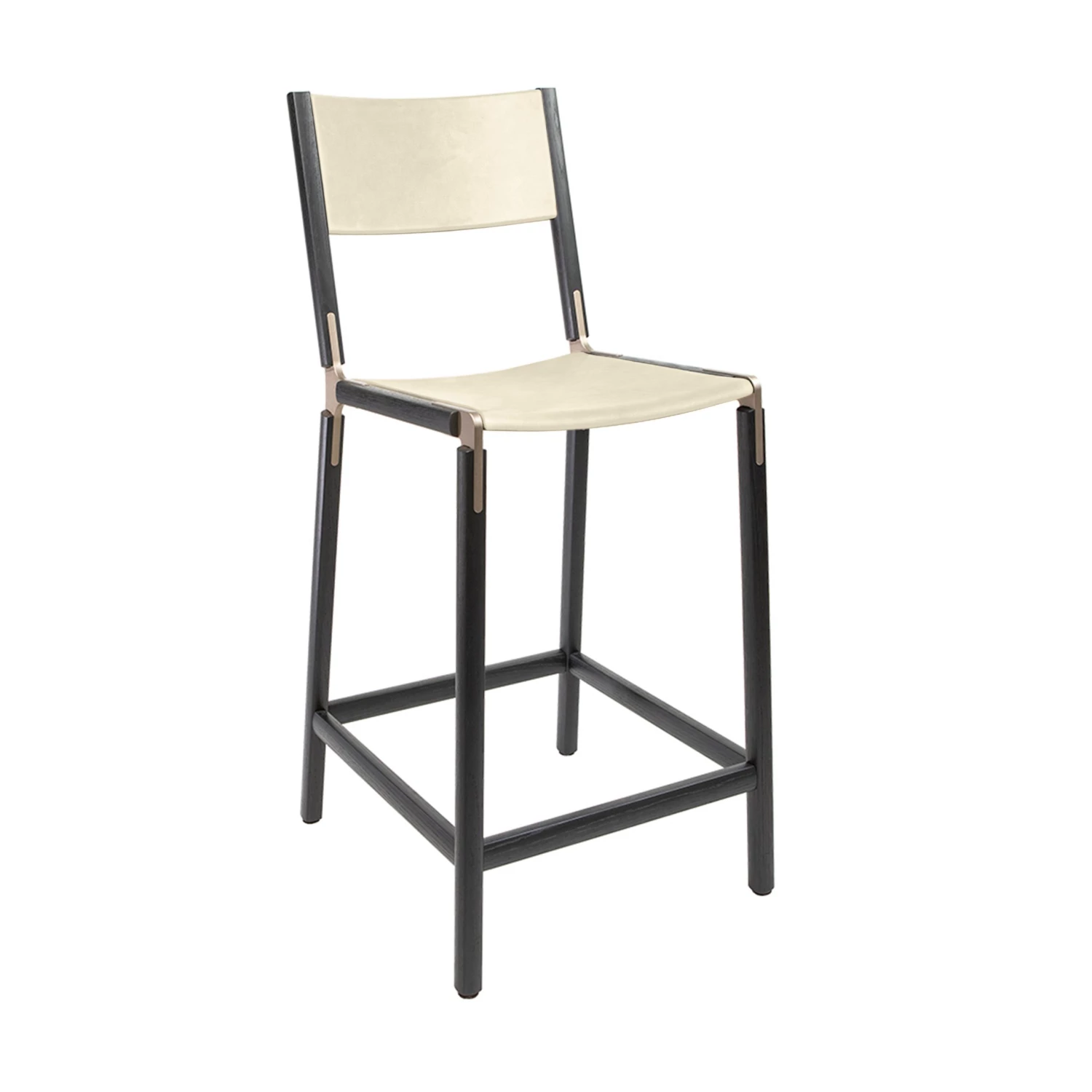 Fyrn Stanyan - Charcoal Black, Copper Bronze, SN Leather, Seat And Back, Ivory SEATING 3 Fyrn Stanyan - Charcoal Black, Copper Bronze, SN Leather, Seat And Back, Ivory SEATING