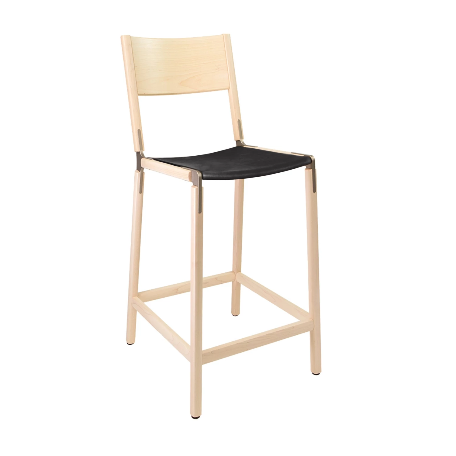 Fyrn SEATING Linden - Maple, Copper Bronze, SN Leather, Seat Only, Coal 3 Fyrn SEATING Linden - Maple, Copper Bronze, SN Leather, Seat Only, Coal