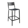 Fyrn Stanyan - Charcoal Black, Copper Bronze, PVT Leather, Seat Only, Night
