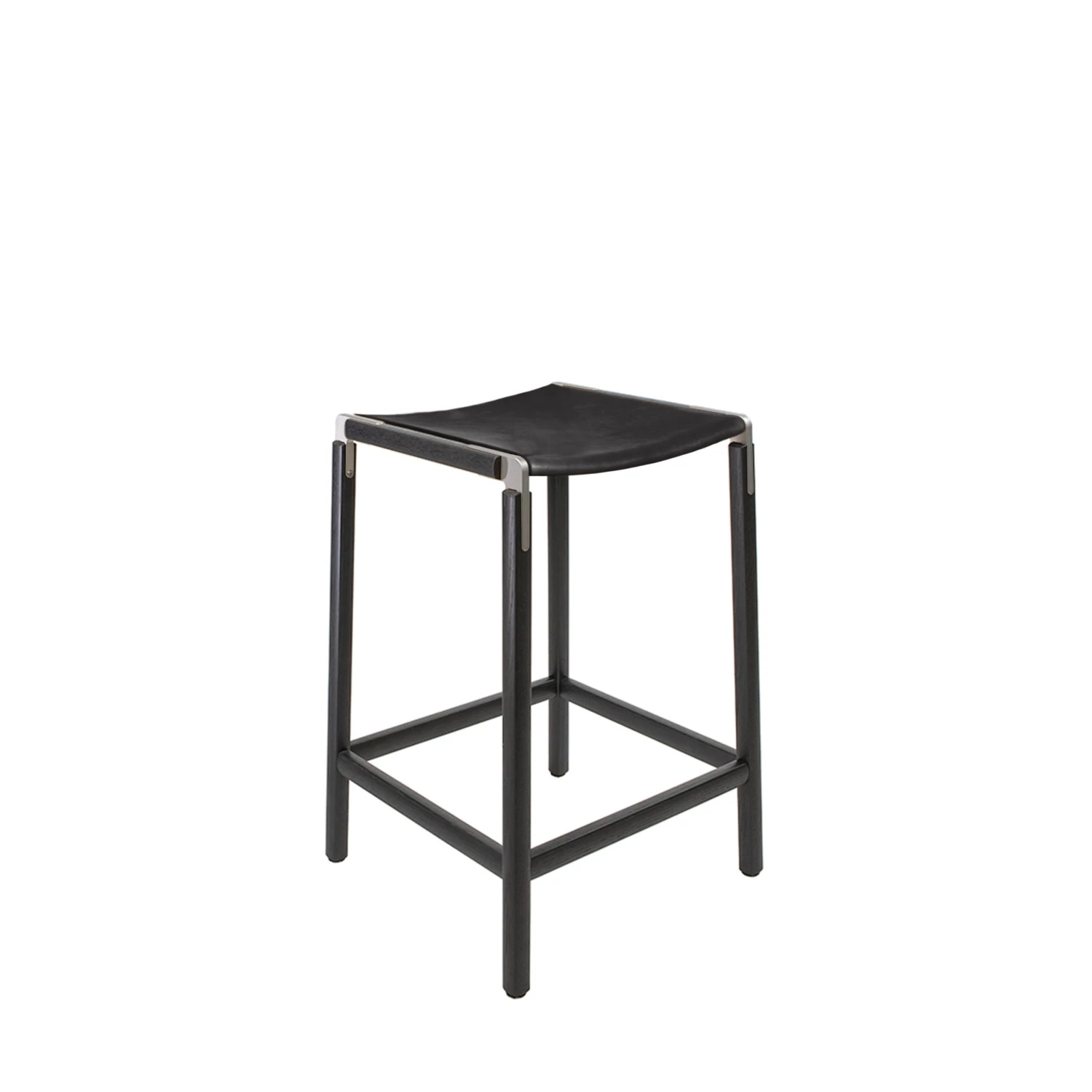 FYRN De Haro - Charcoal Black, Matte Silver, SN Leather, Seat Only, Coal 3 FYRN De Haro - Charcoal Black, Matte Silver, SN Leather, Seat Only, Coal