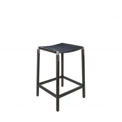 FYRN De Haro - Charcoal Black, Matte Silver, PVT Leather, Seat Only, Night