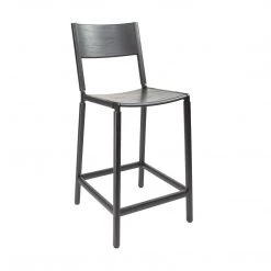 FYRN Linden Counter Stool Charcoal Black SEATING