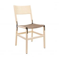 FYRN Mariposa - Maple, Black , PVT Leather, Seat Only, Sand SEATING