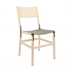 FYRN Mariposa - Maple, Black , PVT Leather, Seat Only, Stone