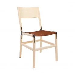 FYRN Mariposa - Maple, Black, SN Leather, Seat Only, Rust SEATING