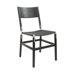 FYRN Mariposa - Charcoal Black, Matte Silver, SN Leather, Seat Only, Lava