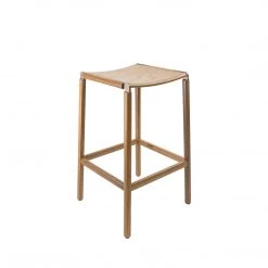 FYRN Bartlett Backless Bar Stool Oxidized Oak