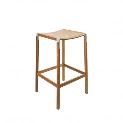 FYRN Bartlett Backless Bar Stool Oxidized Oak