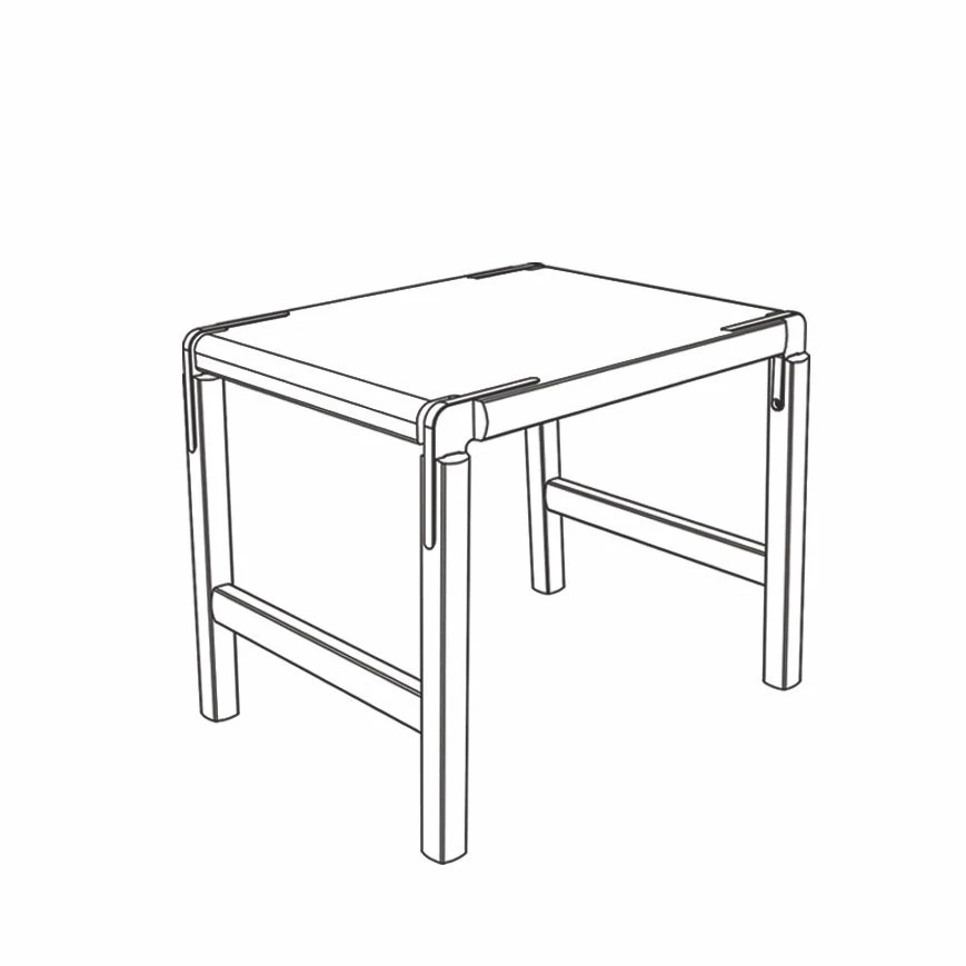 FYRN Nesting Table - Rainier SEATING 3 FYRN Nesting Table - Rainier SEATING