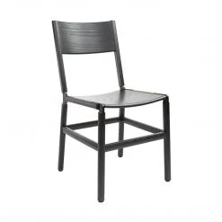 Fyrn SEATING Mariposa - Charcoal Black, Black, Wood