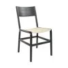 Fyrn Mariposa - Charcoal Black, Black, SN Leather, Seat Only, Ivory SEATING