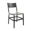Fyrn SEATING Mariposa - Charcoal Black, Copper Bronze, Wood