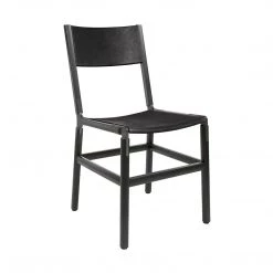 Fyrn Mariposa - Charcoal Black, Graphite, PVT Leather, Seat & Back, Coal SEATING