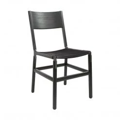 Fyrn Mariposa - Charcoal Black, Graphite, SN Leather, Seat Only, Coal