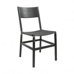 Fyrn Mariposa - Charcoal Black, Graphite, PVT Leather, Seat Only, Lava SEATING