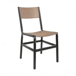 Fyrn Mariposa - Charcoal Black, Graphite, SN Leather, Seat & Back, Sand SEATING