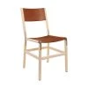 Fyrn SEATING Mariposa - Maple, Copper Bronze, SN Leather, Seat And Back, Rust
