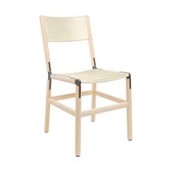 Fyrn Mariposa - Maple, Graphite, SN Leather, Seat & Back, Ivory SEATING