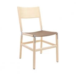 Fyrn Mariposa - Maple, Matte Silver, SN Leather, Seat Only, Sand