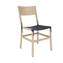 Fyrn Mariposa - Natural Oak, Black, SN Leather, Seat Only, Night SEATING