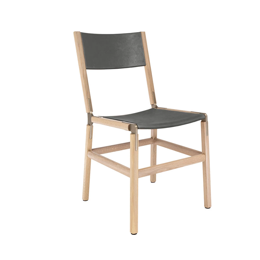 Fyrn Mariposa - Natural Oak, Copper Bronze, PVT Leather, Seat & Back, Lava 3 Fyrn Mariposa - Natural Oak, Copper Bronze, PVT Leather, Seat & Back, Lava