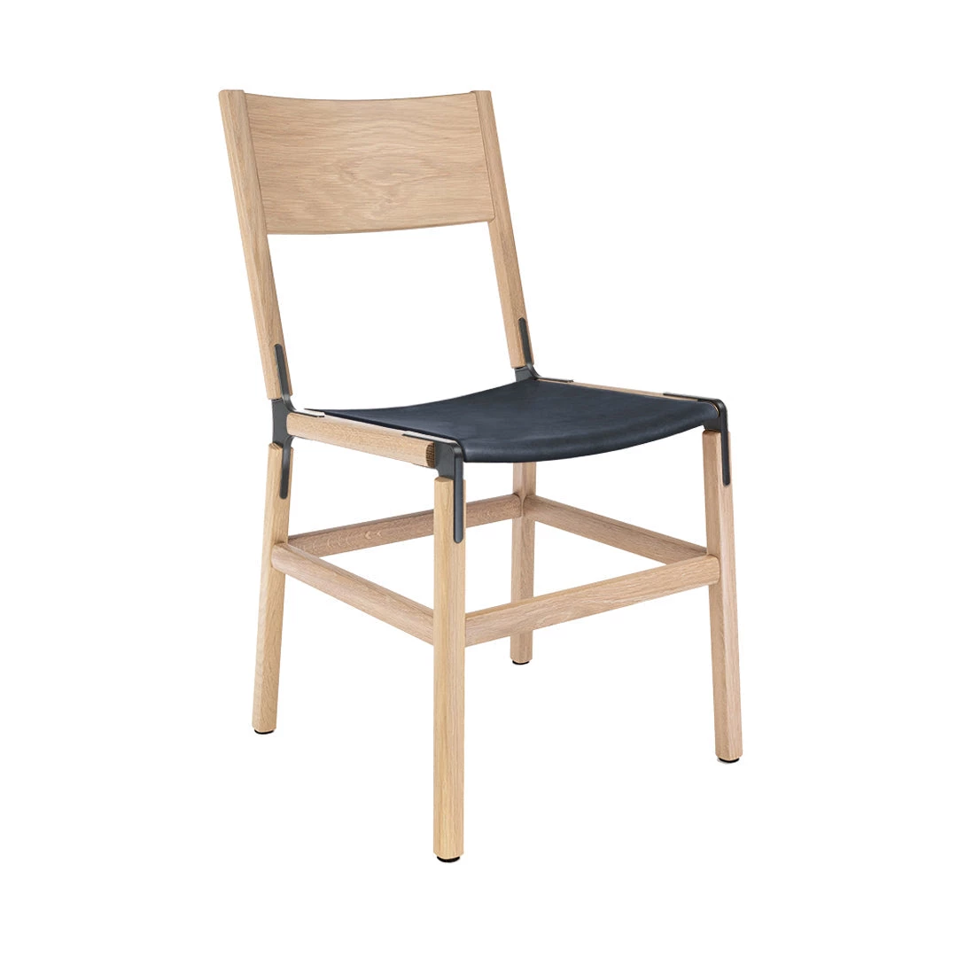 Fyrn Mariposa - Natural Oak, Graphite, PVT Leather, Seat Only, Night SEATING 3 Fyrn Mariposa - Natural Oak, Graphite, PVT Leather, Seat Only, Night SEATING