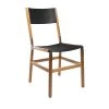 Fyrn Mariposa - Oxidized Oak, Black, SN Leather, Seat And Back, Coal SEATING