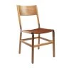 Fyrn Mariposa - Oxidized Oak, Black, SN Leather, Seat Only, Rust SEATING
