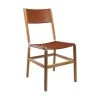 Fyrn Mariposa - Oxidized Oak, Copper Bronze, PVT Leather, Seat And Back, Rust SEATING