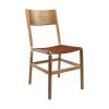 Fyrn SEATING Mariposa - Oxidized Oak, Copper Bronze, SN Leather, Seat Only, Rust