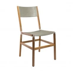 Fyrn Mariposa - Oxidized Oak, Copper Bronze, SN Leather, Seat And Back, Stone SEATING