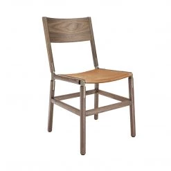 Fyrn Mariposa - Black Walnut, Copper Bronze, PVT Leather, Seat Only, Camel SEATING