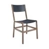Fyrn SEATING Mariposa - Black Walnut, Copper Bronze, SN Leather, Seat & Back, Night