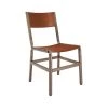 Fyrn Mariposa - Black Walnut, Copper Bronze, PVT Leather, Seat & Back, Rust 2 Fyrn Mariposa - Black Walnut, Copper Bronze, PVT Leather, Seat & Back, Rust