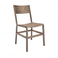 Fyrn SEATING Mariposa - Black Walnut, Copper Bronze, SN Leather, Seat Only, Sand