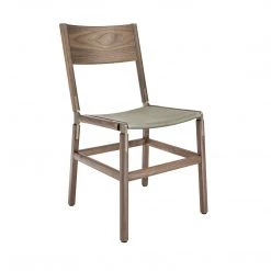 Fyrn Mariposa - Black Walnut, Copper Bronze, SN Leather, Seat Only, Stone