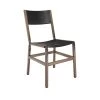 Fyrn Mariposa - Black Walnut, Graphite, PVT Leather, Seat & Back, Coal SEATING