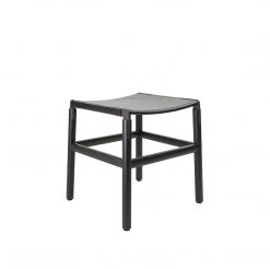 FYRN Shorty Backless Standard Chair Charcoal Black