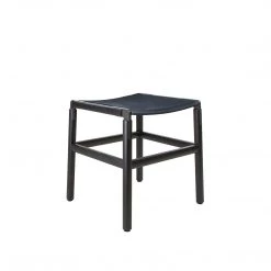 Fyrn SEATING Shorty - Charcoal Black, Graphite, PVT Leather, Seat Only, Night