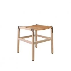 Fyrn Shorty - Maple, Copper Bronze, PVT Leather, Seat Only, Camel