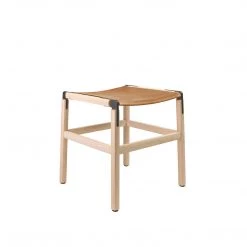 Fyrn Shorty - Maple, Graphite, PVT Leather, Seat Only, Camel