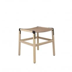 Fyrn Shorty - Natural Oak, Black, SN Leather, Seat Only, Sand SEATING