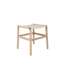 FYRN SEATING Shorty Backless Standard Chair Natural Oak